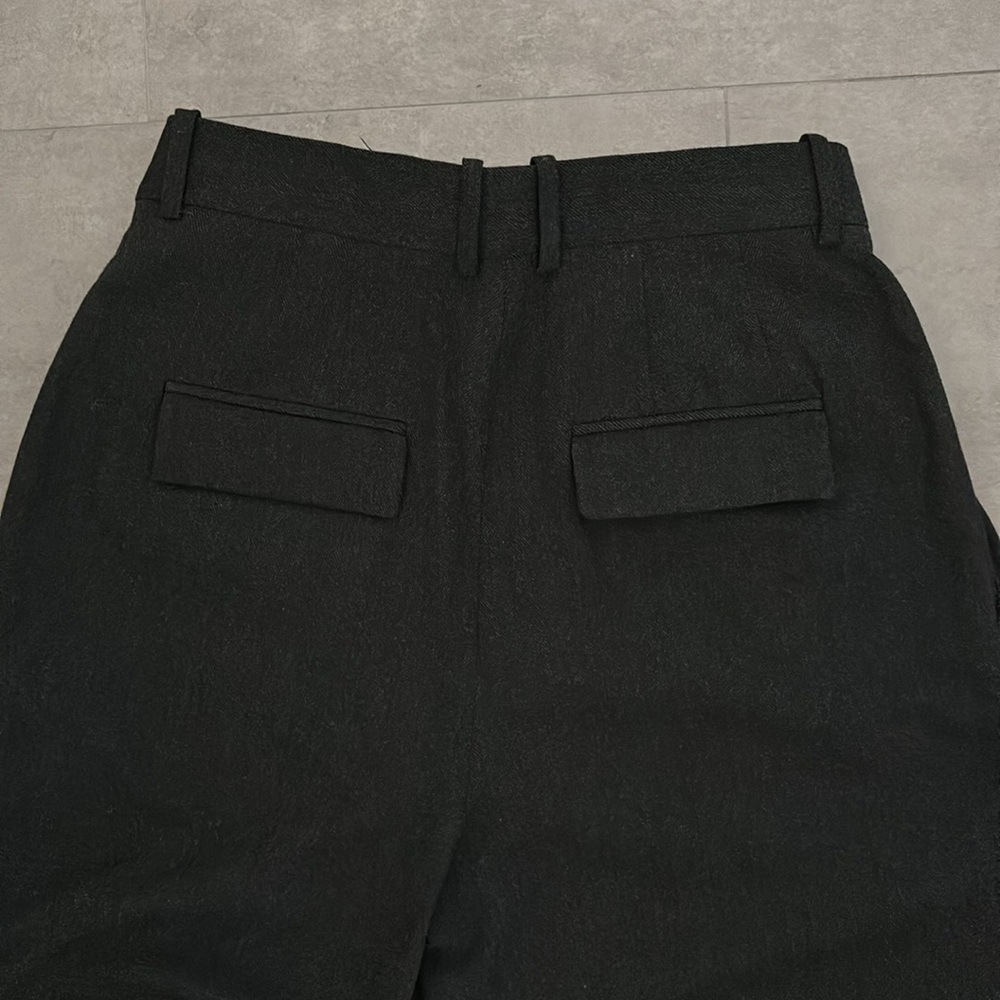 Zara dressy high twisted  gray trousers - Picture 6 of 6